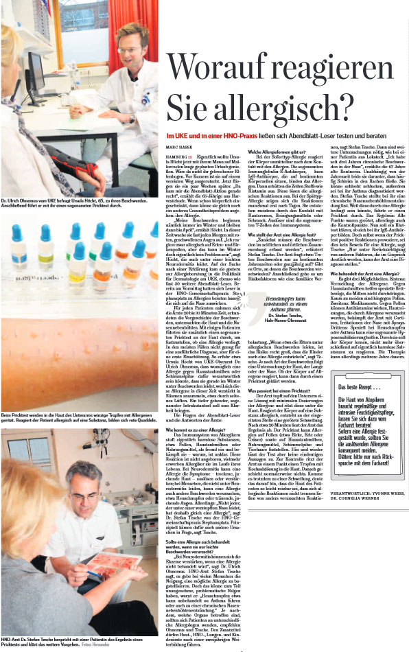 Vorschaubild zu PDF: Worauf reagieren Sie allergisch?